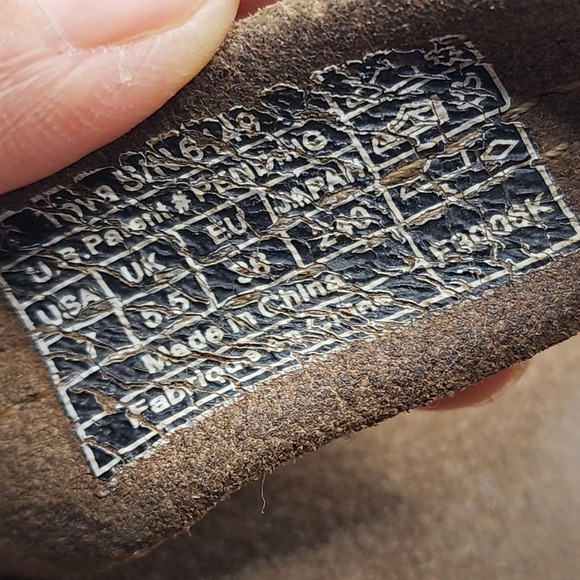 Teva Leather Sandals Womens 7 Brown Flip Flops Flats Casual Comfort Used - Picture 3 of 8